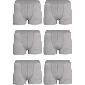 Erkek Likralı Boxer 6'lı Paket