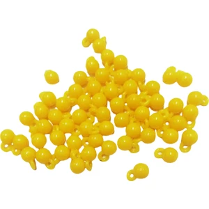 Sazan Boncuğu 8 mm Kulplu Sarı Balıkçı Boncuk 15 Adet