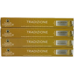 Gran Caffè Garibaldi Tradizione Nespresso Uyumlu Kapsül Kahve 4lu Set 40 Kapsül ( %100 Arabica )