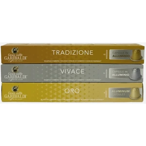Gran Caffè Garibaldi Nespresso Uyumlu Kapsül Kahve 3lu Set 30 Kapsül ( %100 Arabica )