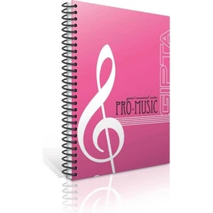 Spiralli Pp Kapak Müzik Defteri A4 60 Yp. (3-1581000-2011)