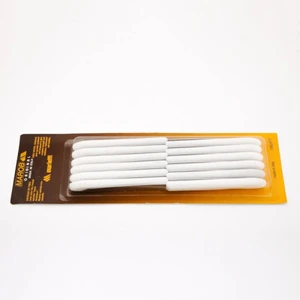 12 Adet Meyve Sebze Soyma Doğrama Bıçağı Beyaz