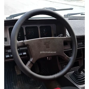 Gürler Oto Kılıf ve Aksesuar Şahin,doğan Direksiyon Kılıfı Dikmeli Soft Siyah Ipli (38×10.5cm)