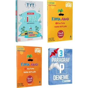 Tonguç Akademi TYT Kimya Adası Soru Bankası ve Ders Notları 1. ve 2. Kitap