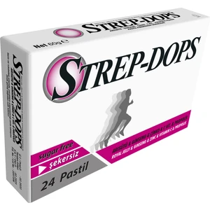 STREPDOPS ARISÜTÜ&GİNSENG (PERFORMANS VE DİRENÇ ARTTIRMAYA YARDIMCI) ŞEKERSİZ 24 PASTİL