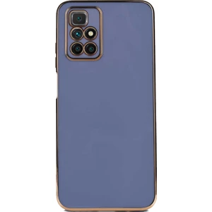 Case World Xiaomi Redmi 10 ile Uyumlu Kapak Kamera Korumalı Lazer Kesim Lüx Silikon ile Uyumlu Kılıf - Petrol Mavisi
