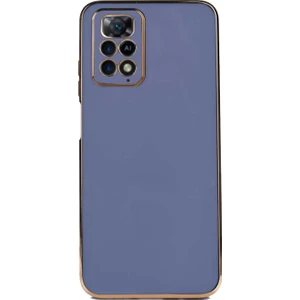 Case World Xiaomi Redmi Note 11 Pro 5g ile Uyumlu Kapak Kamera Korumalı Lazer Kesim Lüx Silikon ile Uyumlu Kılıf - Petrol Mavisi
