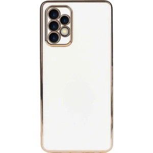 Case World Samsung Galaxy A33 5g ile Uyumlu Kapak Kamera Korumalı Lazer Kesim Lüx Silikon ile Uyumlu Kılıf -Beyaz