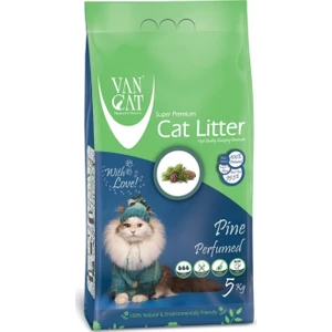 Van Cat Vancat Çam Kokulu Ince Taneli Kedi Kumu 5 kg