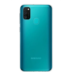 Case World Samsung Galaxy M21 Uyumlu ile Uyumlu Kapak Şeffaf Silikon ile Uyumlu Kılıf