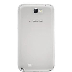 Case World Samsung Galaxy Note 2 Uyumlu ile Uyumlu Kapak Şeffaf Silikon ile Uyumlu Kılıf
