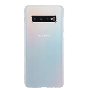 Case World Samsung Galaxy S10 Uyumlu ile Uyumlu Kapak Şeffaf Silikon ile Uyumlu Kılıf