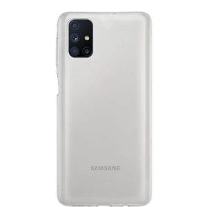 Case World Samsung Galaxy M51 Uyumlu ile Uyumlu Kapak Şeffaf Silikon ile Uyumlu Kılıf