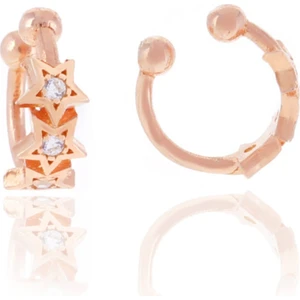 Doğan Silver Kadın Rose Yıldızlı Kıkırdak Küpe DGN20331