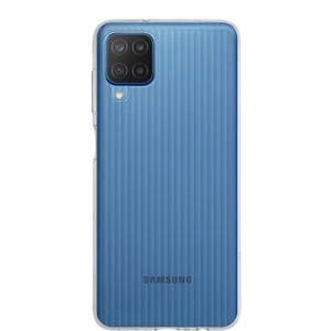 Case World Samsung Galaxy M12 Uyumlu ile Uyumlu Kapak Şeffaf Silikon ile Uyumlu Kılıf