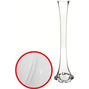 Lilac Home 40 cm Boyutunda Outlet Fil Ayağı Cam Vazo