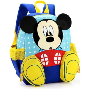 Mectime Anaokulu Karikatür Minnie Mouse Çocuk Mickey Mouse Okul Çantası (Yurt Dışından)