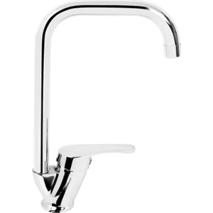 Elmina Armatür Köşe Borulu Mutfak Bataryası Musluğu Çift Su Girişli 