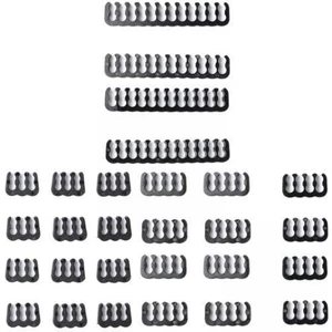 2x 24 Adet Kablo Tarağı 24 Pin 6 Pin Bilgisayar, 3 Tip Kablo Bağları 3.0 Için Ayarlanmış(Yurt Dışından)