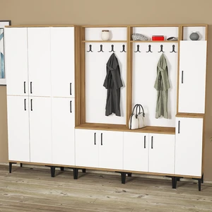 Kalender Dekor Rose-1-1-2-3-4 Portmanto Vestiyer Ayakkabılık RS02