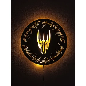 Yüzüklerin Efendisi Sauron LED Işıklı Duvar Tablosu