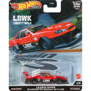 Hot Wheels Car Culture Premium Arabalar - LB-ER34 Nissan Skyline