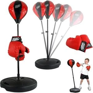 Ithalat Spor Boks Seti Çanta Torbası Çocuklar Için Eldivenler Dövme Topu (Yurt Dışından)