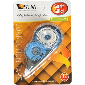 Slm Şerit Silici 5MMX12M   Mavi   Siyah