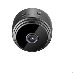 1080 P Kablosuz Wifi Hd Mini Manyetik Ip Kamera (Siyah)