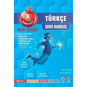 Nartest Yayınevi 8. Sınıf Mod Türkçe Soru Bankası