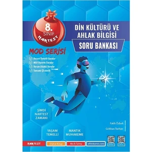 Nartest Yayınevi 8. Sınıf Mod Din Kültürü ve Ahlak Bilgisi Soru Bankası