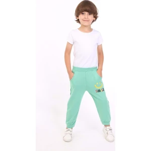 Toontoy Erkek Çocuk Iki Yanı Cep Detaylı Nakışlı Eşofman Alt