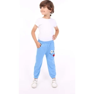 Toontoy Erkek Çocuk Iki Yanı Cep Detaylı Nakışlı Eşofman Alt