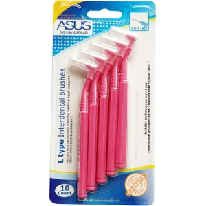 Arayüz Fırçası 10 Adet Angle 0.6mm Ara Fırça Diş Teleklinde 0.6mm