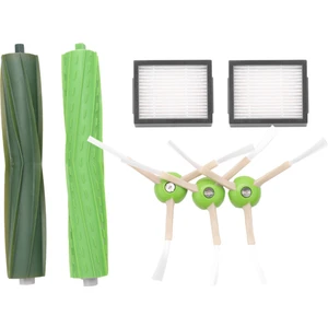 Shuai Yan Irobot Roomba Için Yedek Aksesuar Kiti I7 I7+/ı7 Plus E5 E6 E7 Serisi Robotik Vakum, 2 Filtre + 3 Fırça + 1 Çok Yüzeyli Kauçuk Fırça (Yurt Dışından)