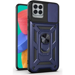Samsung Galaxy M33 Kılıf Impact Resistant Lacivert