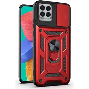 Samsung Galaxy M33 Kılıf Impact Resistant Kırmızı