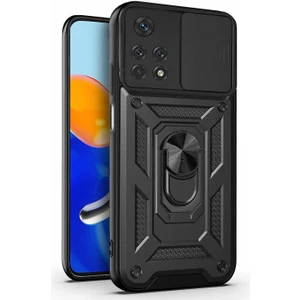 Xiaomi Redmi Note 11 Kılıf Impact Resistant Siyah