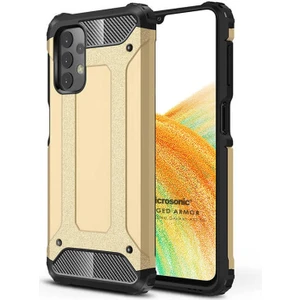 Samsung Galaxy A33 5g Kılıf Rugged Armor Gold