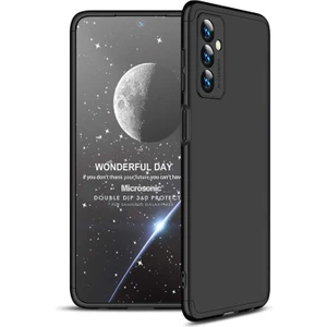 Samsung Galaxy M23 Kılıf Double Dip 360 Protective Siyah