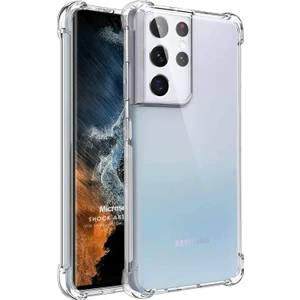 Samsung Galaxy S22 Ultra Kılıf Shock Absorbing Şeffaf