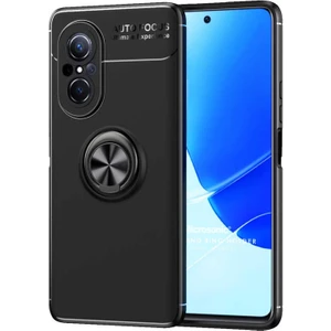 Huawei Nova 9 Se Kılıf Kickstand Ring Holder Siyah