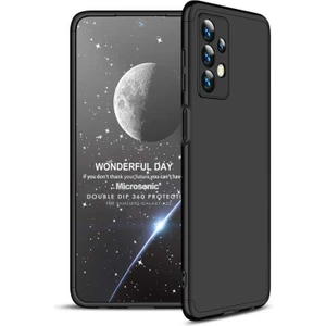 Samsung Galaxy A23 Kılıf Double Dip 360 Protective Siyah