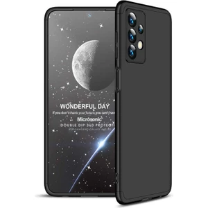 Samsung Galaxy A13 4g Kılıf Double Dip 360 Protective Siyah