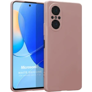 Matte Silicone Huawei Nova 9 Se Kılıf Rose Gold