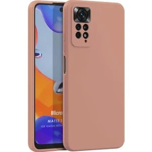 Matte Silicone Xiaomi Redmi Note 11 Pro 5g Kılıf Rose Gold