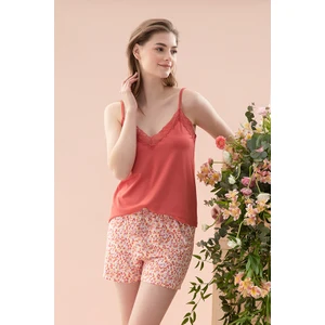 English Home Bubbles Viskon Kadın Pijama Takımı M Pembe