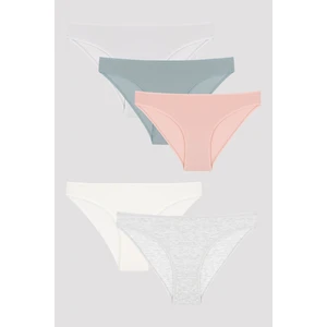 Açık Renkli Soft 3lü Slip