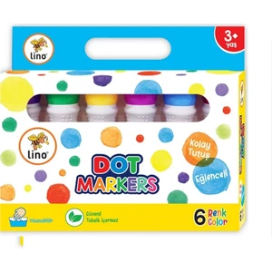 Dot Markers 6lı Yıkanabilir