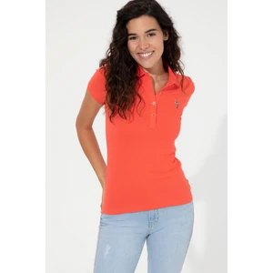 U.S. Polo Assn. Kadın Kırmızı T-Shirt 50246285-VR213
